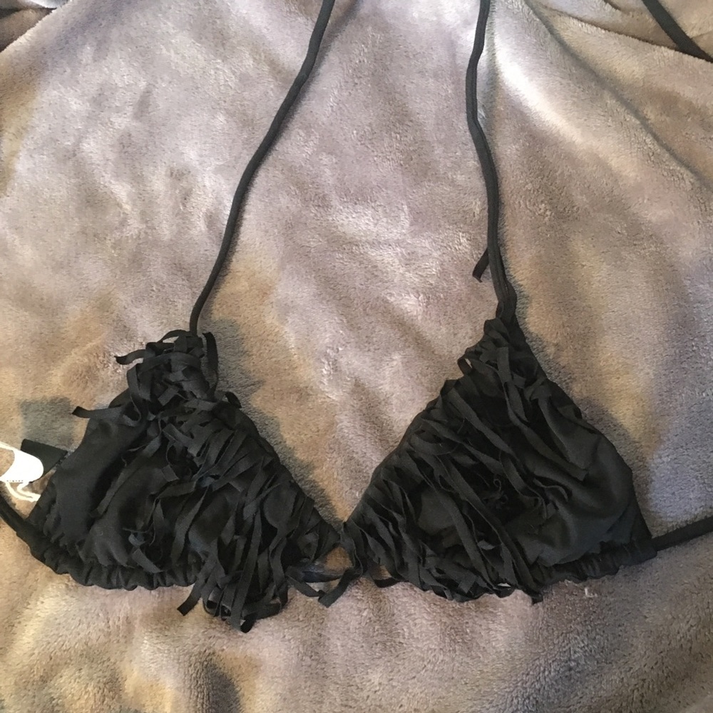 FRINGE SWIM TOP